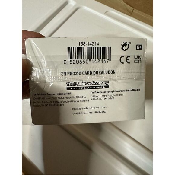 Pokemon Evolving Skies Duraludon SWSH028 Gamestop Black Star Promo New - Picture 3 of 5